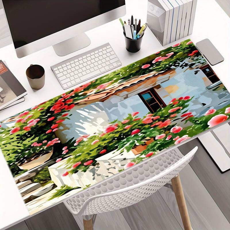 Creative Iron Art Mouse Pad Co - Desk Setup With Plants recension och pris