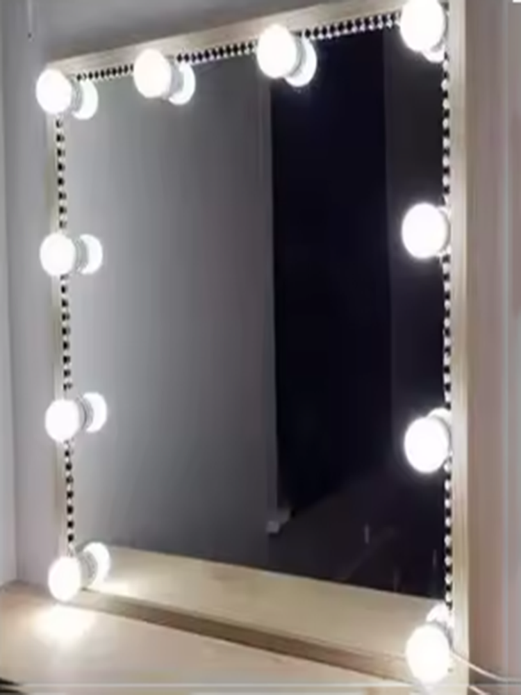 LED Mirror Makeup Mirror w/Lig - Desk Setup Room recension och pris