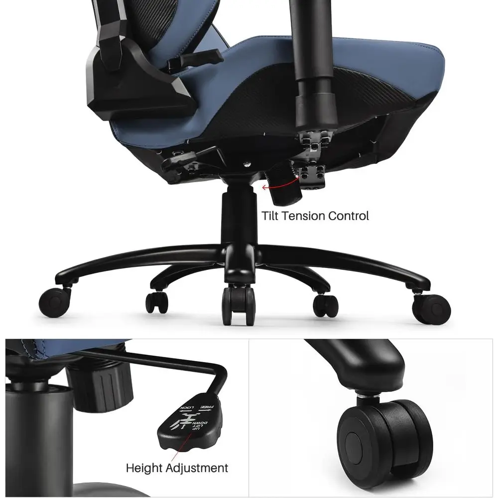 PVC Reclinable Sport Racing Se - Desk Setup Or Set Up recension och pris