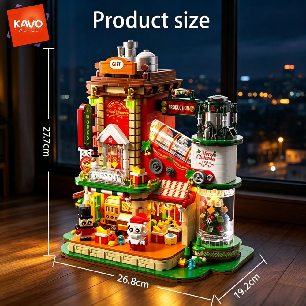 KAVOWORLD 2775PCS Christmas Gi - Desk Setup Small Room recension och pris