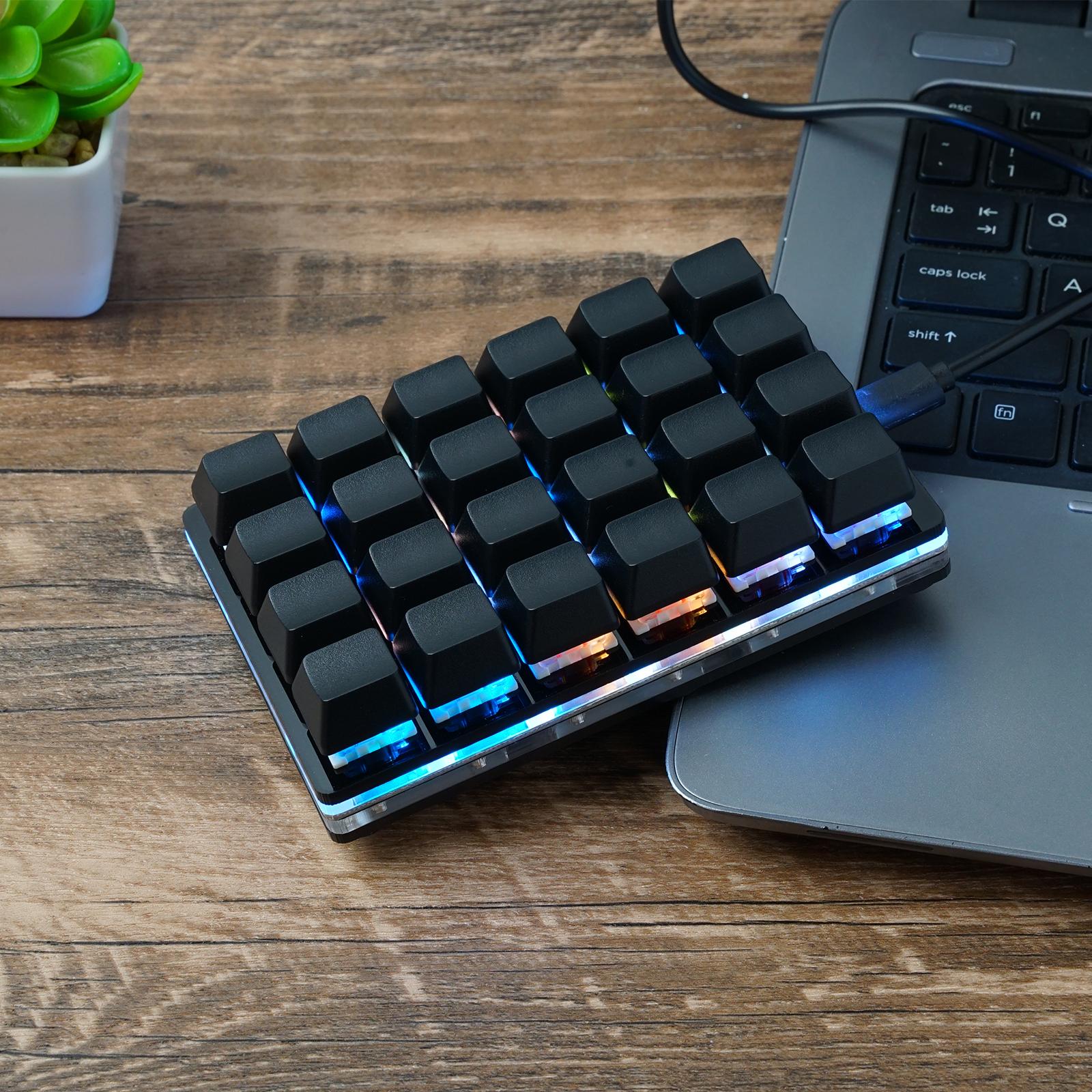 Mini USB Custom Mechanical Key - Desk Setup Programmer recension och pris