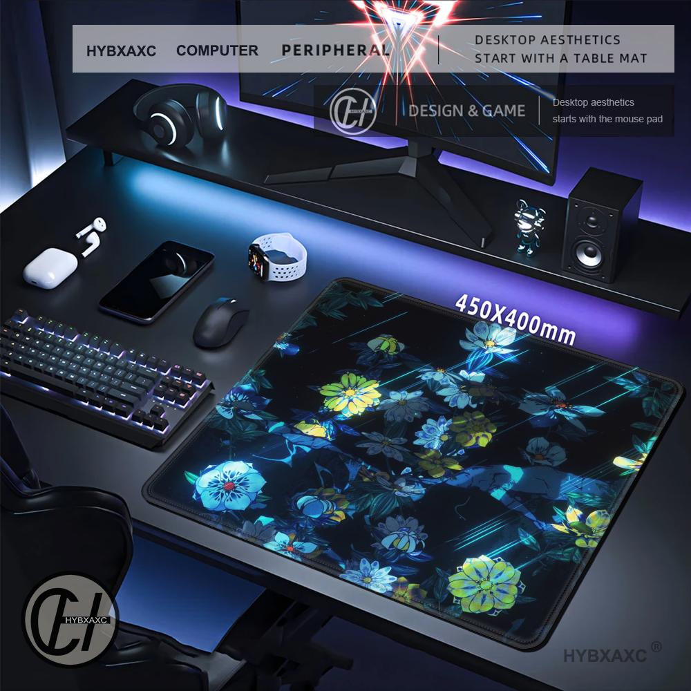 HYBXAXC Dark Floral Manga Back - Desk Setup Or Set Up recension och pris