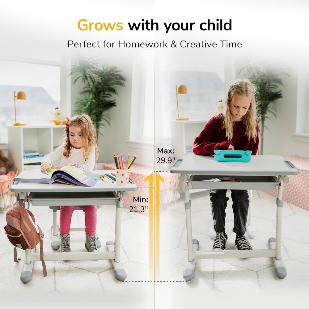Kids Desk and Chair Set Height - Desk Setup Or Set Up recension och pris